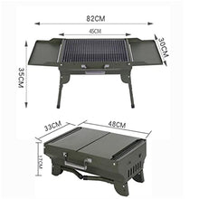 Grill Fold Charcoal Tabletop Mini Stand Outdoor Camping Barbecue Furnace Cooking Tool