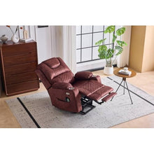 KANGYINGLE Oversized Power Lift Recliner Massage Chair for Elderly