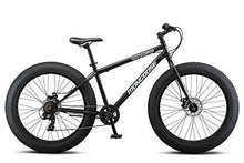 Mongoose Malus Fat Tire Mountain Bike 26-Inch Matte Black
