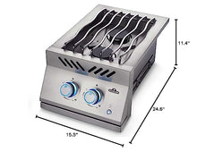 Napoleon BIB12RTPSS Built-In Drop-In Range Burner, Propane, 12-Inch