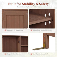 Roomfitters 65" Garden Potting Bench with Storage Hutch, Outdoor Potting Table & Prep Station, Drawer, Cabinet, Shelves, Brown