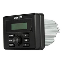 KICKER Marine USB Bluetooth AM/FM Receiver with 6-Channel Amplifier & 6X 6.5" Multicolor LED Boat Speakers