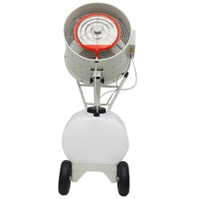 WYDDDARY Industrial Misting Cooling Spray Fan Hand Push Misting Fan Humidification and Watering with Single Motor and 60L Water Tank 110V