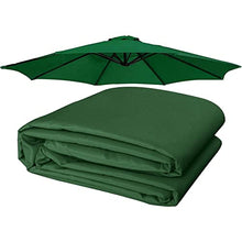 Parasols Replacement Parasol Fabric Canopy, 2.7m-6 Ribs 2.7m-8 Ribs 300cm-6 Ribs 300cm-8 Ribs Parasol Replacement Umbrella Cloth Umbrella Top - Anti-UV 30+ / Waterproof,Green-2.7m/8.8ft (8ribs)