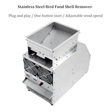 Jidanmian Household Grain Cleaning Winnower, Grain Thrower Wind Sheller Bird Food Blowing Screening Machine, Birds Feed Shell Blowe, Millet Bird Feed Melon Seeds Blown Shell Splitter
