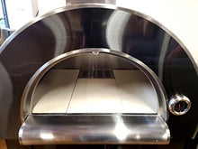 31" Outdoor Wood Fired Black Stainless Steel Artisan Pizza Oven or Grill with Waterproof Cover