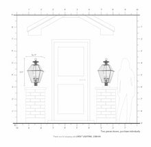 Livex Westover 4-Light Outdoor Post Head Bronze