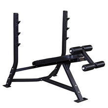 Body-Solid ProClubline SODB250 Olympic Decline Bench Black