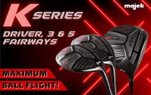 Majek K-Series High Launch 460cc Driver & Fairway Wood Set Black