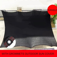 HUJZJY Sunblock Shade Cloth Net 33x62ft, Garden Shade Cloth, Resistant Sun Shade Net, Shade Cloth with Grommets, Garden Shade Mesh Tarp, Outdoor Sun Shade Cloth, Sunblock Shade Cloth