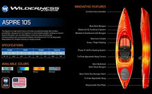 Wilderness Systems Aspire 105 Recreational Kayak Galaxy