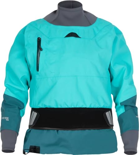 NRS Women's Rev Gore-TEX® Pro Kayaking Dry Top Mediterranea/Aqua