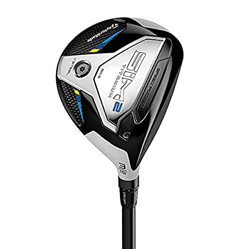 TaylorMade SiM 2 Titanium Rocket Fairway Mens Right Hand Graphite Stiff 3 Wood Black/Light Grey