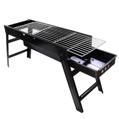 Extended Version Stove Barbecue Stove Home Outdoor Stove Charcoal Rack (D 60 * 20 * 30cm)