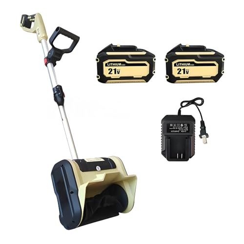 Foldable Snow Thrower with 26ft Throw Distance, Compact & Lightweight, Brushless Snow Blower for Patio Deck Driveway, Easy Path Clearing