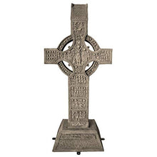 Design Toscano Muiredach High Celtic Cross Grand Scale Statue Gothic Stone