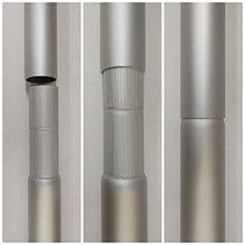 Telepole Manufacturing Inc 7000-T8 Aluminum 23' Sectional Flagpole with Accessories Silver