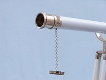 Hampton Nautical Chrome Telescope Silver 65