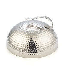 FMOPQ Cheese Melting Dome 11 inch /11.8 inch Heavy-duty Metal Round Basting with Handle for Indoor/Outdoor Grilling Flat Top Cast Iron Steam Cove (Color : A Size : 300mm) (A 280mm)