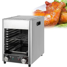 SICWEDIM Commercial Steak Grill, 1700W Electric Steak Oven, 5min Quick Preheat Barbecue Grill, Heats up to 1472℉, Steak Oven Grill for Indoor Kitchen