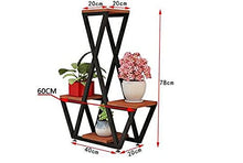 RWGOVLU Flower Stand Metal Plant Shelf Modern Multi-layer Wrought Iron Flower Stand Floor-standing Living Room European Creative Indoor Plant Racks Plant Stand