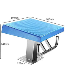 Duty Pool Diving Board, Pool Diving Boards,304 Stainless Steel Non-Slip Surface, with Stainless Steel Base, for Competition,Indoor Outdoor Pool Diving Board,B