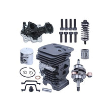 LHBMGDYL 42mm Cylinder Piston Crankshaft Bearing Gasket Kit Fit for 450 450E 445E 445 Chainsaw Decompression Port Replacement Part Accessories