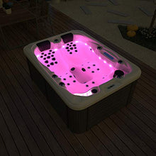 MCP-Distributions Outdoor Hydrotherapy Hot Tub SPA 51 Jets 23 LED Lights