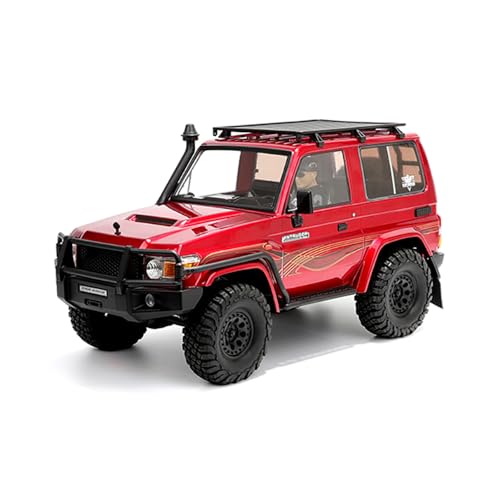JIKEFUN RC Car LC71 RTR 4WD Rock Crawler Red