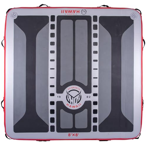 HO Inflatable Dock 8Ft Grey/Red