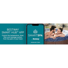 Bestway SaluSpa Toronto Smart AirJet Plus Hot Tub 7 Person Brown