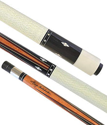 George Balabushka Balabushka GB21 Pool Cue: Birdseye Maple Forearm, 4-Point African Ebony Splice