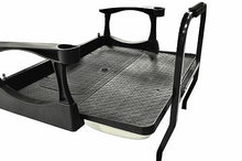 MADJAX Genesis 300 Aluminum Golf Cart Rear Flip Seat for EZGO TXT 1995-2017 - Deluxe Tan