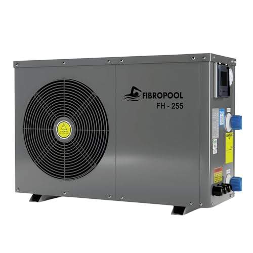 FibroPool Pool Heat Pump - 55,000 BTU Electric - FH255 - Titanium