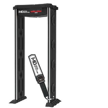 Walk Through Metal Detector, MegaDetector® 6-Zone IP65 Outdoor Black Gate