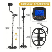 JHNKOJ Metal Detectors Professional Underground Metal Detector Sale Tc-600 Powerful Gold Detectors Treasure Seeker Finder Tool High Accuracy