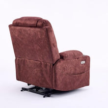 KANGYINGLE Oversized Power Lift Recliner Massage Chair for Elderly