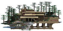 The Atom Brick Fallingwater Building Set