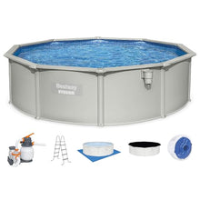 Bestway Hydrium 15' x 48" Steel Side Wall Above Ground Pool with Pump
