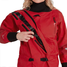 NRS Women's Foray Drysuit Red M