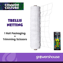 COMMON CULTURE Professional Grade Trellis Netting Bulk Roll 6.5ft x 4920ft Heavy Duty Scrog Net