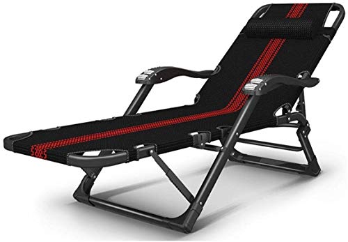 Lightweight Patio Reclining Chairs Patio Reclining Chairs Zero Gravity Chair Summer Patio Chairs Reclining Fold Single Bed Adult Household Office Nap Artifact Sun Lounger Chair Sun Lounger Chair (Col