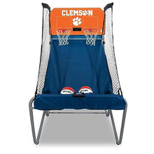 Pop-A-Shot Home Dual Shot with Clemson Tigers NCAA Graphics Orange