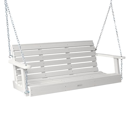 highwood Weatherly Porch Swing 5 Feet, White