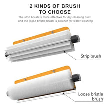 ZGLINMZ 7.5 m/25 ft Electric Solar Panel Washing Tools,for Mountain Solar Power Stations,Commercial Automatic Photovoltaic Panel Cleaning Machine,Strip-Supply