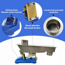 BEILOCKERY 110V Electromagnetic Vibrating Feeder, GZV-3F Shaking Feeding Machine 3000r/min, 20W Mini Vibration Feeder Closed for Granular and Powdery Materials with Controller