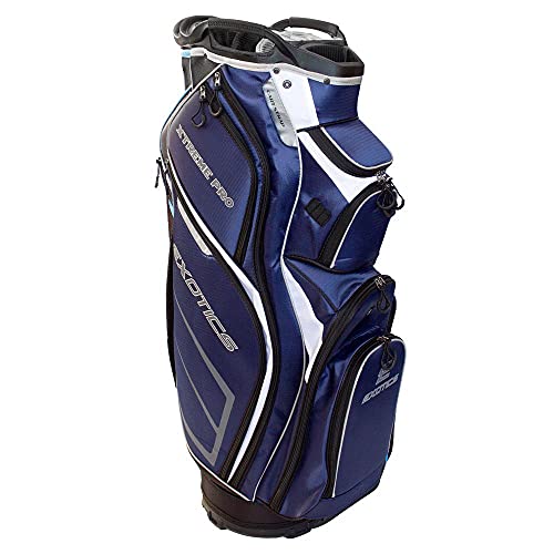 Tour Edge Exotics Xtreme Pro Deluxe Cart Bag Navy
