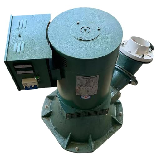 ZHOZHUT 10KW Three-Phase Hydroelectric Generator 220V / 400V High Power Hydro Generator Automatic Voltage Stabilization Leakage Protection 1500RPM Hydroelectric Power Station for Outdoor,10kw,220V