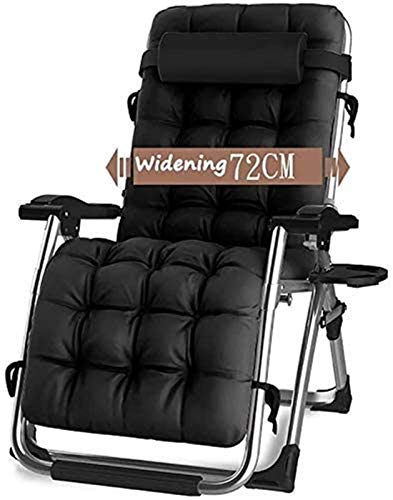 Lightweight Recliner Chairs with Cushions Outdoor Garden Patio Lawn Chairs Reclining for Heavy People Zero Gravity Beach Deck Sun Lounger (Color : B)