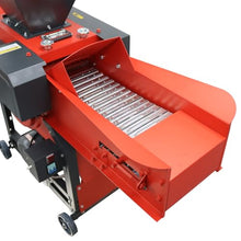 Banfluxion 220V Grass Cutter 6-Blade Hay Cutting and Silk Kneading Integrated Machine with Conveyor Belt 2.2KW Crop Straw Breaker with Air Switch for Hay Cutter and Silk Kneading, 500-1000KG/H